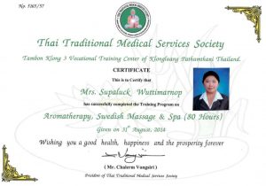 Aromatherapy, Swedish Massage &amp; Spa Certificate