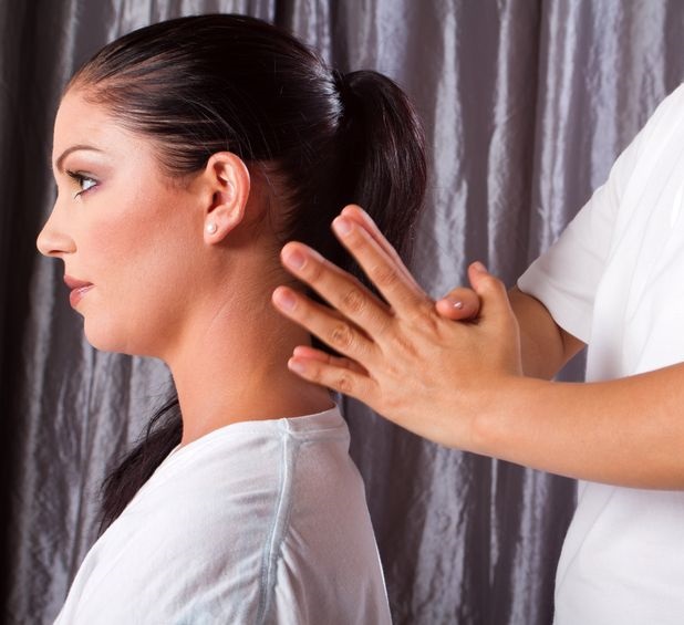 Neck and shoulder massage